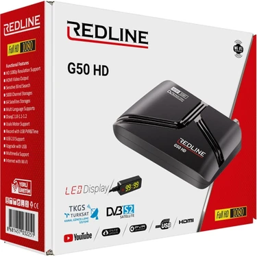 Redline G50 Full Hd Uydu