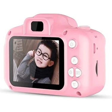 Blue İnter Cmr9 Çocuklar İçin Mini HD 1080P Dijital Fotoğraf