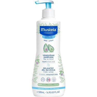 Mustela Gentle Cleansing Gel Yenidoğan Şampuan 500