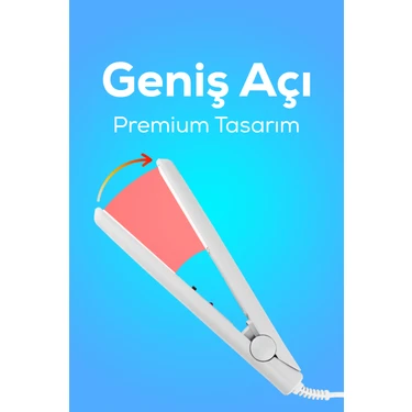 Dempower Mini Saç Düzleştirici 15 mm Seramik Plaka ile Hızlı Isınma Özelliği