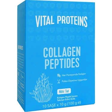 Vital Proteins Collagen Peptides 10 Saşe x 10 gr Nötr