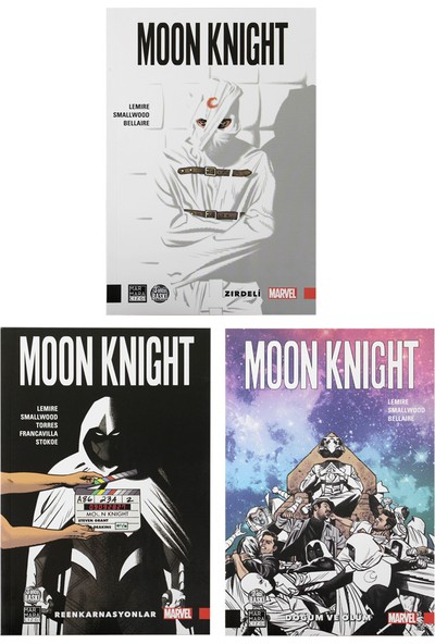 Moon Knight Çizgi Roman 3lü Set