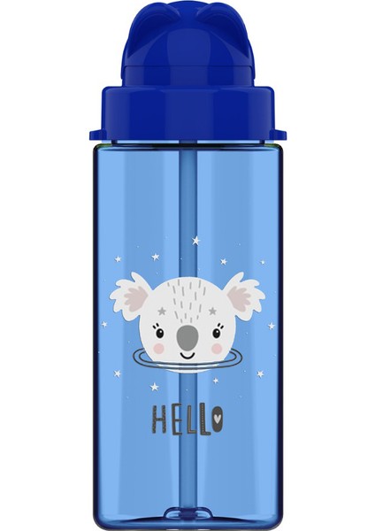 Cool-J Cute Pipetli Pet Matara 500CC Mavi Koala