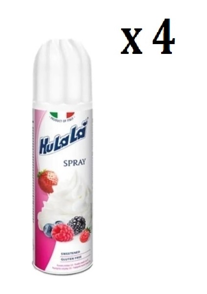 Spray Krem Şanti 250 ml x 4