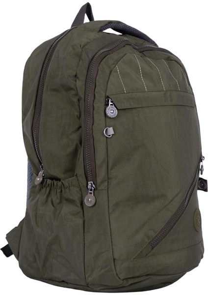 Urban 7022 Klınkır Kumaş Unisex Sırt Çantası Haki