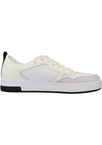 Calvin Klein Basket Cupsole Low Lth Mo Beyaz Erkek Sneaker