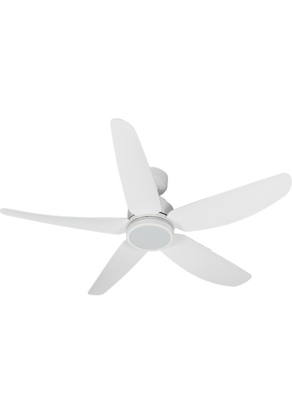 Darkrose Beyaz Aydınlatmalı Uzaktan Kumandalı Dimmerli Gece Lambalı Tavan Vantilatörü