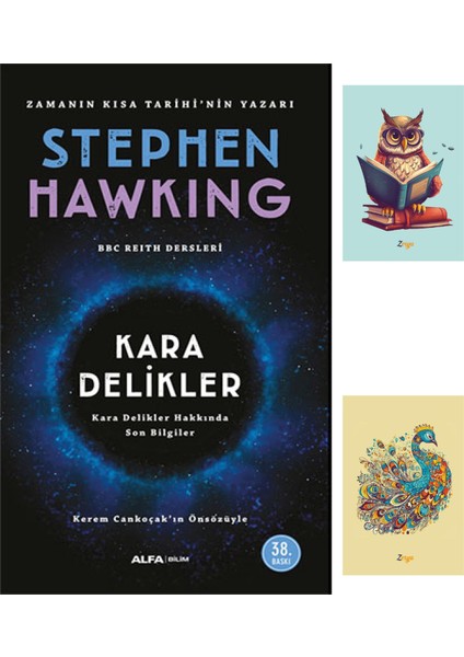 Kara Delikler - Stephen Hawking + Not Defterli Seti