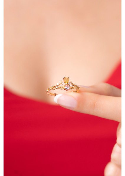 925 Ayar Ayarlanabilir Prenses Model Özel Tasarım Kadın Yüzük fiyatları