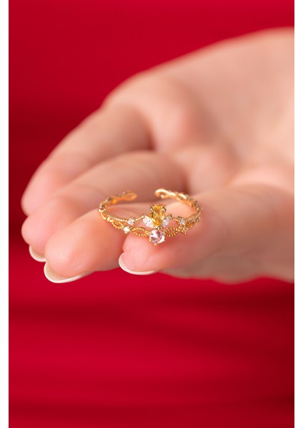 925 Ayar Ayarlanabilir Prenses Model Özel Tasarım Kadın Yüzük modelleri