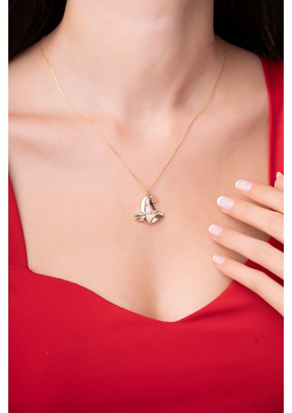 925 Ayar Gold Renkli Harry Potter Seçmen Şapkası Kadın Kolye fiyatları