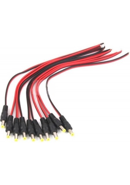 Power Jack Kablolu 10 Lu Paket