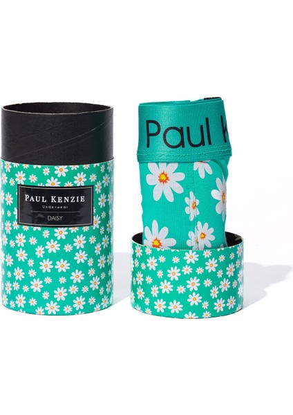 Unique Effect Desenli Erkek Boxer - Daisy