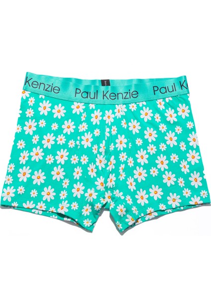 Unique Effect Desenli Erkek Boxer - Daisy
