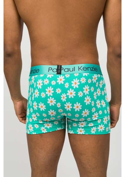 Unique Effect Desenli Erkek Boxer - Daisy