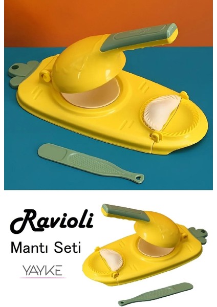 Pratik Hamur Açıcı Hamur Presleme Mantı Börek Poğaça Hamur Açma Ve Ravioli Yapma Kalıbı