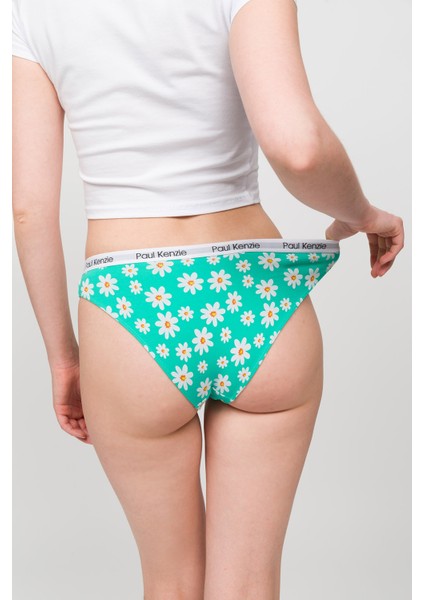 Unique Effect Desenli Kadın Slip Külot - Daisy indirimleri