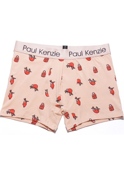 Paul Kenzie Unique Effect Desenli Erkek Boxer - Lazy