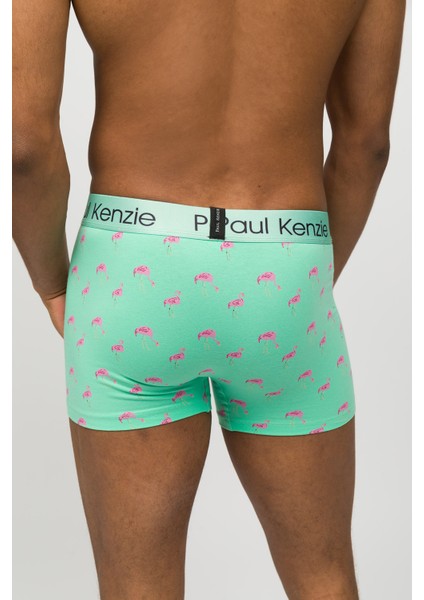 Unique Effect Desenli Erkek Boxer - Pink Birdy indirimleri