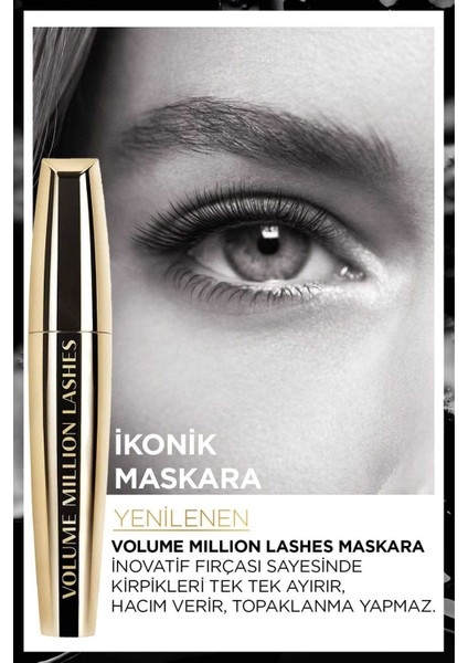 L'oréal Paris 2'li Volume Million Lashes Maskara Seti