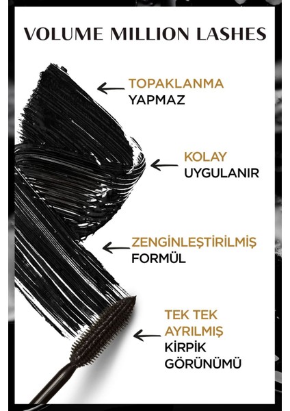 L'oréal Paris 2'li Volume Million Lashes Maskara Seti