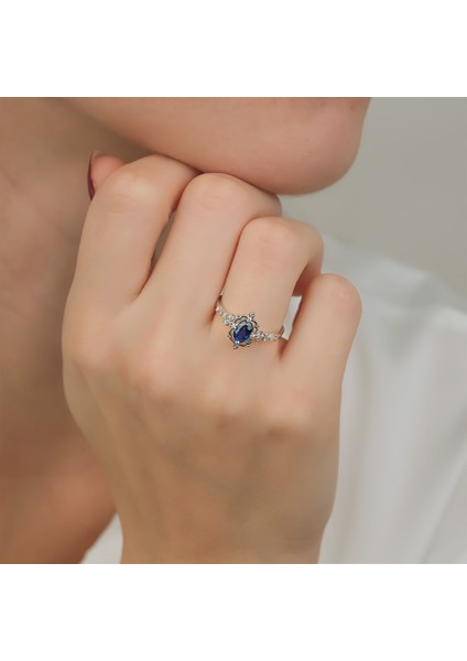 Safir Pırlanta Yüzük fiyatları