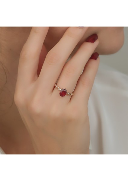 Ruby Petit Pırlanta Yüzük fiyatları