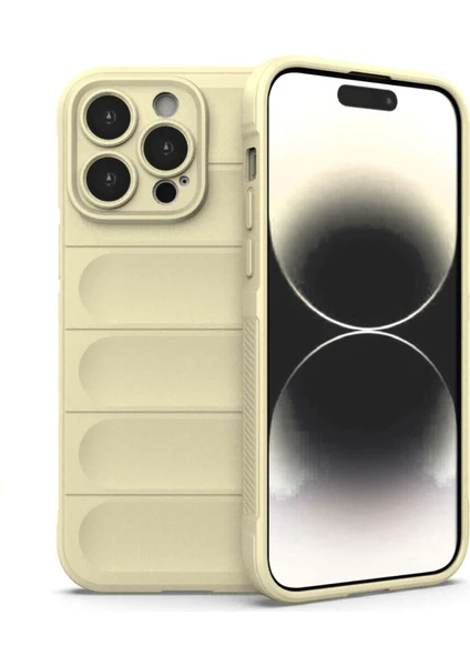 iPhone 14 Pro Max Optimum Lens Çerçeveli Silikon Kapak Kılıf