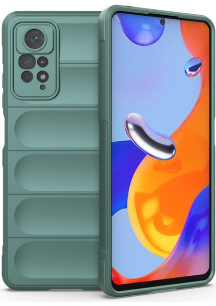 Xiaomi Redmi Note 11 Pro Optimum Lens Çerçeveli Silikon Kapak Kılıf
