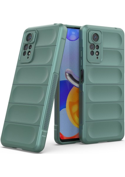 Xiaomi Redmi Note 11 Pro Optimum Lens Çerçeveli Silikon Kapak Kılıf