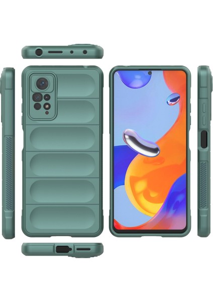 Xiaomi Redmi Note 11 Pro Optimum Lens Çerçeveli Silikon Kapak Kılıf
