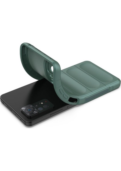 Xiaomi Redmi Note 11 Pro Optimum Lens Çerçeveli Silikon Kapak Kılıf