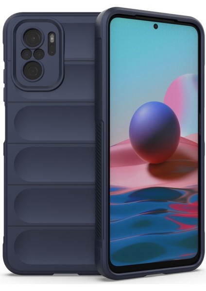 Xiaomi Redmi Note 10 / 10S Optimum Lens Çerçeveli Silikon Kapak Kılıf