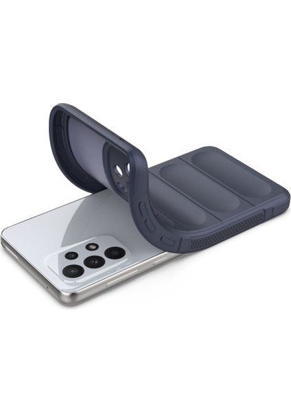 Samsung Galaxy A33 5g Optimum Lens Çerçeveli Silikon Kapak Kılıf