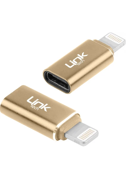 Linktech O190 Type-C To Lightning Dönüştürücü Metal Adaptör