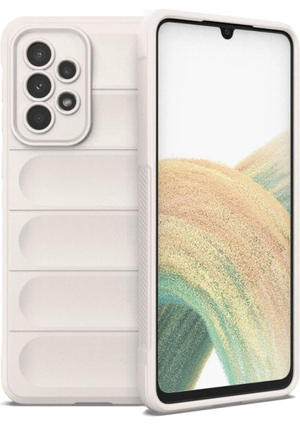 Samsung Galaxy A33 5g Optimum Lens Çerçeveli Silikon Kapak Kılıf
