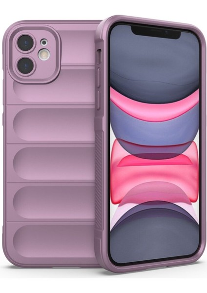 iPhone 11 Optimum Lens Çerçeveli Silikon Kapak Kılıf