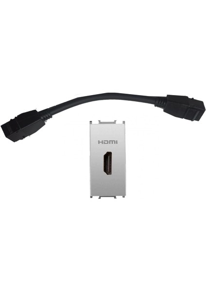 Viko Panasonic Modüler Metalik Beyaz HDMI Konnektör Alt+Kapak 1m - WVTT14794MW-TR fiyatları