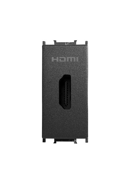 Viko Panasonic Modüler Füme HDMI Konnektör Alt+Kapak 1m - WVTT14794DG-TR