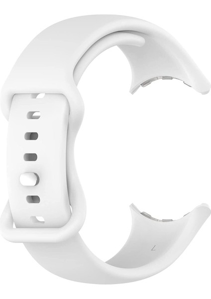 Google Pixel Watch Kordon, Silicone Sport Band Beyaz fiyatları