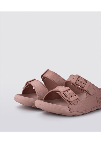 S10312 Kai Igor Marka Unisex Çocuk Terlik Pudra