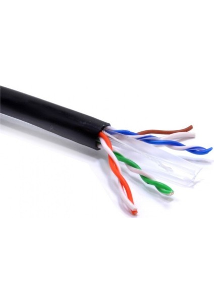 Cat6 Kablo 23AWG 305MT Siyah