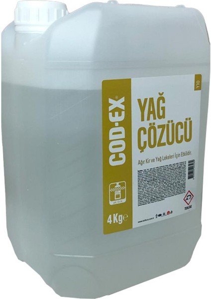 Yağ Çözücü 4 L x 2 Adet