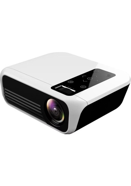 T8 1080P Full Hd Wifi Aynı Ekran Projektör LCD Ev Sineması Projeksiyon Cihazı 4500 Lümen