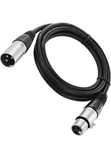 3 Pin Xlr Mikrofon Mikser Ses Uzatma Kablosu - 3 Metre