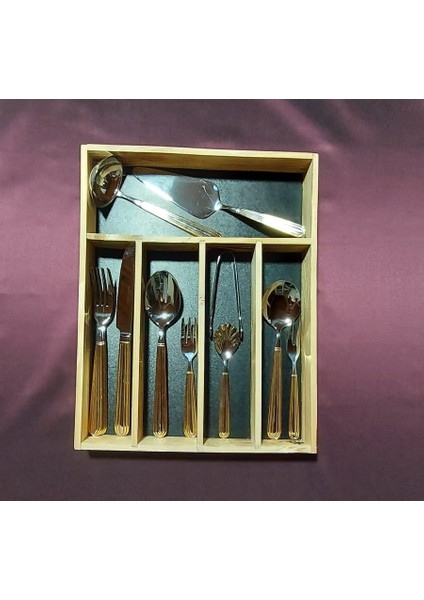 Pasiflora Desing Yakma Ahşap Çekmece Içi, Tezgah Üstü Ve Mutfak Çekmece Kaşıklık Siyah 35x27,5 Cm modelleri