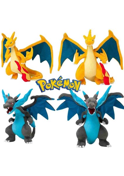 Mega Charizard x 25CM Pokemon Peluş Oyuncak fırsatları