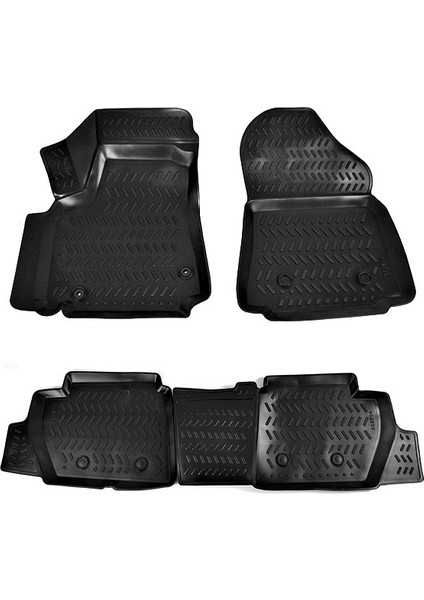 Citroen Berlingo 2008+ 3D Araca Özel Oto Paspas
