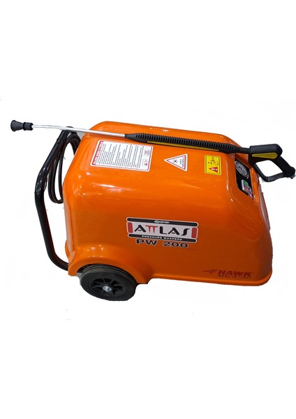 PW200 Basınçlı Oto Yıkama Makinasi 200 Bar (Trifaze)