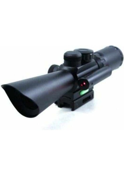 3.5-10X40 Zoomlu Av Tüfeği Dürbünü Tüfek Lazerli Dürbün fırsatları